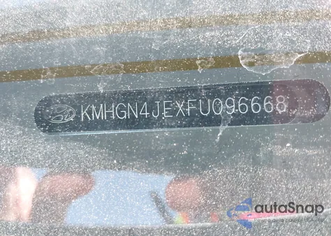 2015 Hyundai Genesis 3.8 из США, поврежденный, VIN KMHGN4JEXFU096668